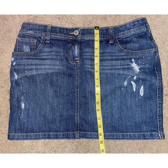 New York & Co. Denim Skirt Size 12 - Picture 4 of 5